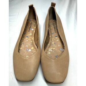 Lucky Brand Destrien2 Leather Ballet Flats in Blush‎ Size 7.5
